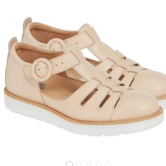 🌸Samuel Hubbard Anytime Blush Leather Shoes - Picture 1 of 7